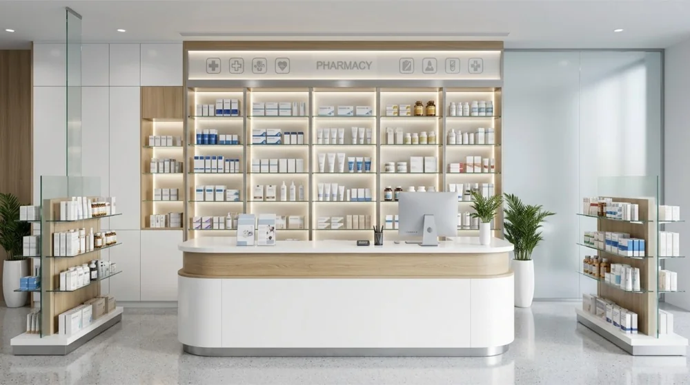 Simulation setting: pharmacy